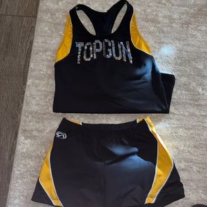 Top Gun All Stars cheer practice wear